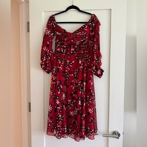 Self portrait off the shoulder dress